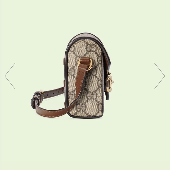 SOLD $1️⃣2️⃣0️⃣0️⃣ Gucci Horsebit 1955 Mini Bag - Picture 6 of 10